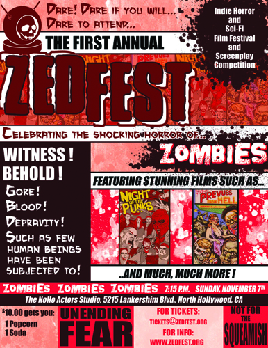 Zed Fest Poster