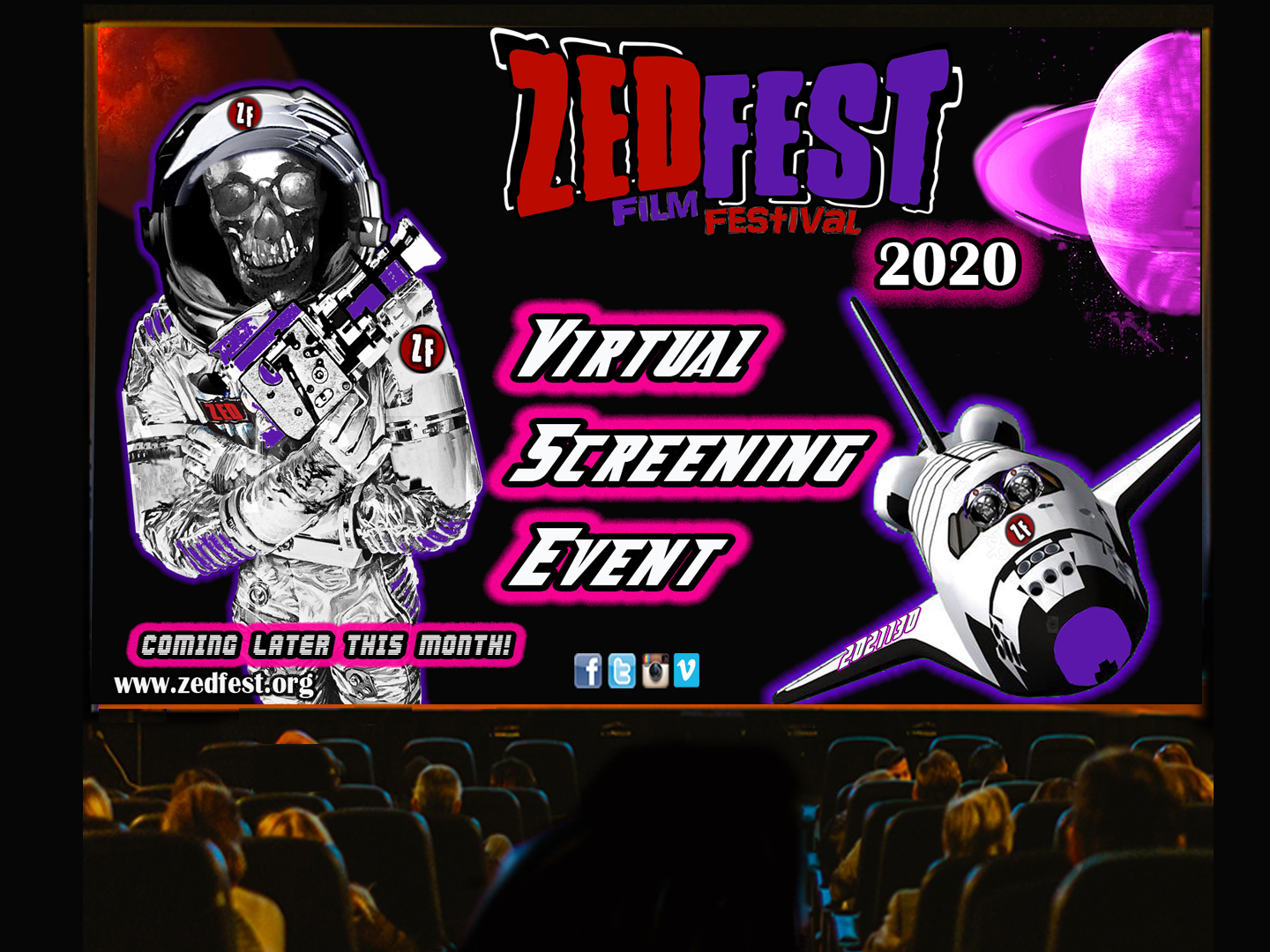 13th Annual Zed Fest Film Festival 2022 Opens Nov 4, 2022 Regal Cinemas  Noho West -- Zed Fest Film Festival